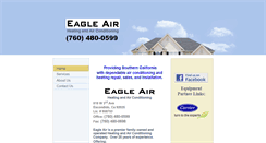 Desktop Screenshot of eagleairinc.biz